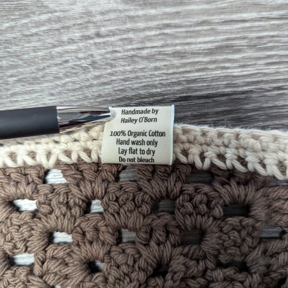 Handmade Crochet Granny Square Cardigan - Picture 9 of 9